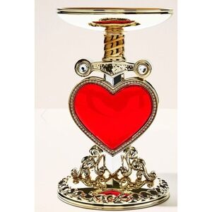 Bath And Body Works Evil Queen Heart Candle Holder Villians Collection